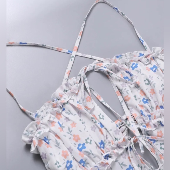 Sugar and Spice Floral Midi Summer Dress - Picture 9 of 13